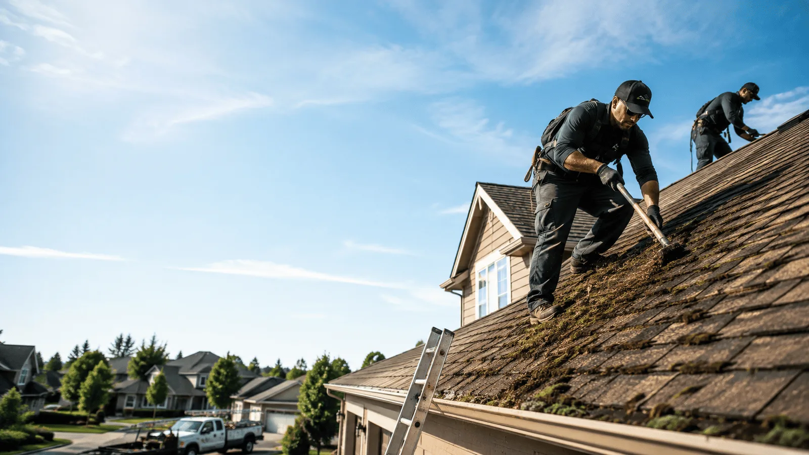 Roof Moss Removal in Chatham, NJ near me
